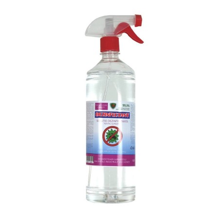 Solutie Igienizanta, Ekomax, Efect Igienizant, pentru Suprafete, cu Pulverizator, PET 1L