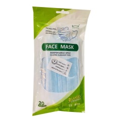 Set 10x Masti Unica Folosinta, ZAMO, Filtrare Bacteriana si Particule, 3 Pliuri, 3 Straturi, Clema Metalica Nas