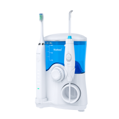Dus Bucal si Periuta Electrica, NiceFeel, Complete Care FC163, 10x Trepte, 7x Varfuri, 5x Programe, Rez 600ml, Cronometru 2min 2