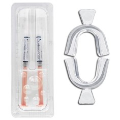 Kit Albirea Dintilor, Opalescence, PF Pepene Galben, 2x Seringi 1.2ml, 16% Peroxid Carbamida, Mulaje Incluse