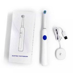 Periuta de Dinti Electrica, JSSAN, JS301, fara Fir, Silentioasa, Incarcare Wireless, 2x Trepte, 1x Varf, 8000 rotatii/min 2