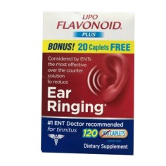 Supliment, DSE, Lipo-Flavonoid Plus, Tratament impotriva Tiuitului in Urechi, Tinitus, Acufene, Flacon 120cps
