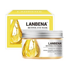 Set of 50x Eye Masks, LANBENA, with Retinol, Moisturizing Effect, Anti-Aging, Anti-Dark Circles, Firmness, 90gr