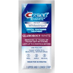 Crest Whitestrips 3D Glamorous White - 1 plic 2