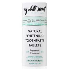 Pachet 60 Tablete Masticabile Pastă de Dinți pentru Albire – My White Secret (fără fluor) – 45gr 2