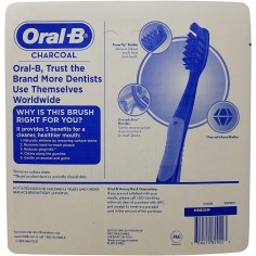 Set 6x Periute de Dinti, Oral-B, CrossAction cu Carbune Activ, Albeste Dintii in Mod Natural, Soft 2