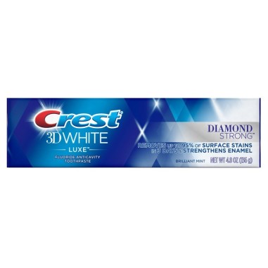 Pasta de Dinti, Crest, 3D White, Diamond Strong, Albirea Dintilor, 136gr