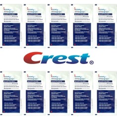 Set 10x Envelopes, Teeth Whitening Strips, Crest Whitestrips Supreme Professional, 14% Concentration