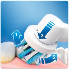 Periuta Electrica, ORAL-B, 3D White, Vitality, D100, Sensi Ultra Thin, Timer 2 Minute, 7600 rotatii / min