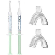 Teeth Whitening Kit, Opalescence, PF Mint, 2x Syringes 1.2ml, 20% Carbamide Peroxide, Molds Included