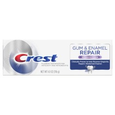 Pasta de Dinti, Crest, 3D White, Gum Enamel Repair, Intarire Smalt si Gingii, 116gr