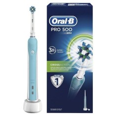 Periuta de Dinti Electrica, Oral-B, Pro 500, Cross Action, 8.800 Oscilatii, Cronometru 2 Min