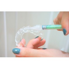 Teeth Whitening Kit, Lapiss, Nano, Mint, 1x Syringe 3ml, 16% Carbamide Peroxide, Box and Molds Included 2