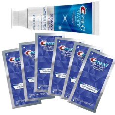 Crest 3D White Whitestrips with Light (Albire cu Lampa UV) - Cutie 7 Plicuri