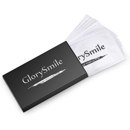 Cutie 14x Plicuri, Benzi Albirea Dintilor, Glory Smile din Carbune Activ, fara peroxid
