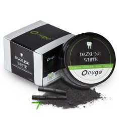 Pudra Organica din Carbune Activ, Dazzling White, cu efect de Albire Dinti, Natural si Organic, 30g