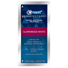 Cutie 14x Plicuri, Benzi Albirea Dintilor, Crest, 3D White, Glamorous White, Nivel Albire 8, 14 zile 2