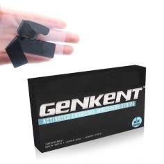 Box of 14 Envelopes, Teeth Whitening Strips, GENKENT, from Activated Carbon, without peroxide