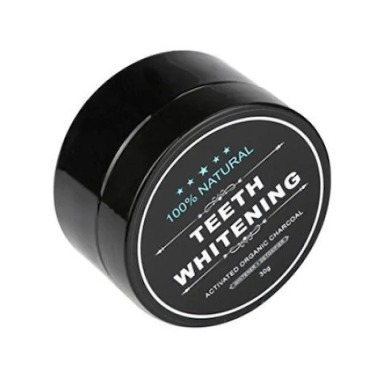 Pulbere Carbune, Advanced Teeth Whitening,  Albirea Dintilor Carbune Activ din Bambus, 30gr