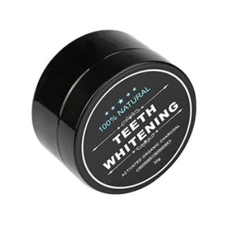 Pulbere Carbune, Advanced Teeth Whitening,  Albirea Dintilor Carbune Activ din Bambus, 30gr