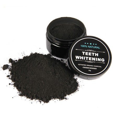 Pulbere Carbune, Advanced Teeth Whitening,  Albirea Dintilor Carbune Activ din Bambus, 30gr