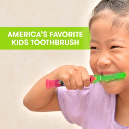 Electric Toothbrush for Children, Firefly, Hello Kitty, Timer 1 min, Stand-Up Suction Cup