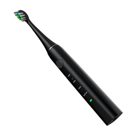 Periuta de Dinti Electrica, Hanasco, H2x, fara fir, Timer Inteligent, Rezistenta la Apa, Culoare Neagra