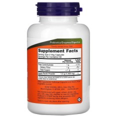 Pectina din Mar, NOW Foods, Apple Pectin, Prebiotic, Mentine Sanatatea Intestinala, 700mg, 120cps 2