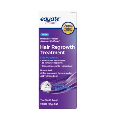Spuma, Equate, impotriva Caderii Parului, Minoxidil 5%, pentru Femei, Tratament 2 Luni (1x flacon 60gr)