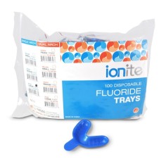 Set Linguri Fluorizare, Dharma Research, Ionite, Non-Toxice, pentru Adulti, 200 buc, marimea L