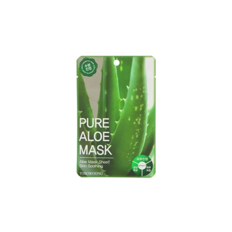 Masca Ingrijire Fata, Tosowoong, cu Extract de Aloe Vera, Efect Vindecare Cicatrici, 23ml