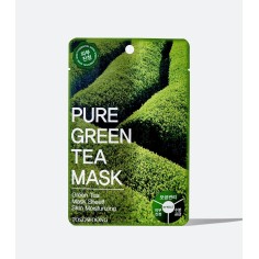 Masca Ingrijire Fata, Tosowoong, Pure Green Tea, cu Extract de Ceai Verde pentru Efect Antioxidant, 23gr