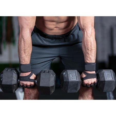 Manusi Fitness, Handz, Decupate, Aderenta Puternica, Material Neopren, Pereche 2 buc