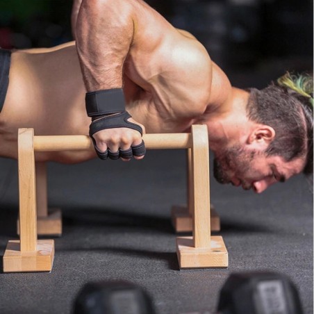 Manusi Fitness, Handz, Decupate, Aderenta Puternica, Material Neopren, Pereche 2 buc