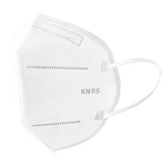 Set 10x Masti Protectie, KN95, FFP2, 4x Straturi, Filtrare Particule si Bacterii, Albe