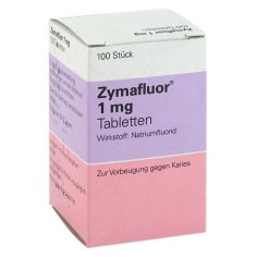 Tablete, Meda, Zymafluor, Fluor si Vitamina D, 1mg, 100 tablete