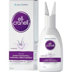 Solutie, Galderma, Ell-Cranell, Impotriva Caderii Hormonale a Parului, cu Alfatradiol, 250mcg/ml, flacon 100ml