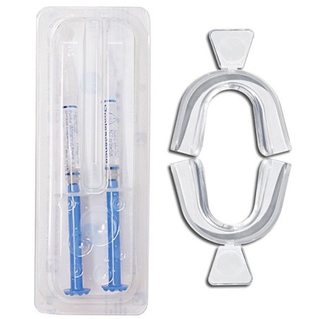 Teeth Whitening Kit, Opalescence, PF Regular, 2x Syringes 1.2ml, 16% Carbamide Peroxide, Moulds, Included