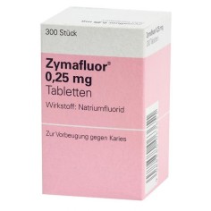 Tablete, Meda, Zymafluor, Fluor si Vitamina D, 0.25mg, 300 tablete