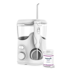 Irigator Bucal, Waterpik, WF-06, Ultra, 4 Varfuri Incluse, 10 Trepte Presiune, 100psi, Rezervor 650ml, Tablete Incluse