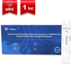 Test Rapid COVID-19, Vazyme, Antigen, Recoltare Saliva, Rezultat in 10 min, Pentru Uz Profesional
