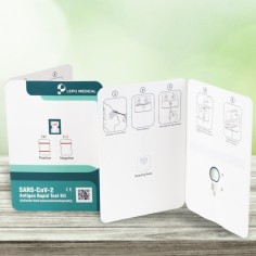 Set 5x Teste Rapide COVID-19, LEPU Medical, Antigen, Recoltare Nazo-Faringiana, Rezultat in 15 min, Pentru Uz Profesional 2