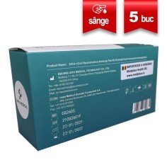 Set 5x Teste Rapide, COVID-19, Anticorpi Neutralizanti, Dupa Vaccinare, Lepu Medical 2
