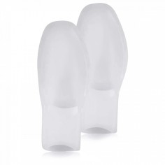 Set 2x Protectii Monturi, ZAMO, Bunion Guard, Separator si Distantier Degete, Amelioreaza Durerea, Silicon, Alb 2