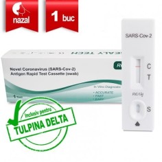 Test Rapid COVID-19, Realy Tech, Antigen, Recoltare Nazo-Faringiana, Rezultat in 10 min, Pentru Uz Profesional 2