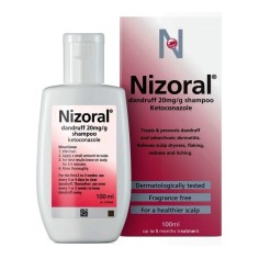 Sampon, Nizoral, Anti-Matreata, AntiFungic, Testat Dermatologic, Fara Parfum, Flacon 100ml