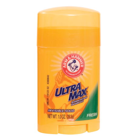 Antiperspirant, Arm & Hammer, UltraMax, cu Bicarbonat de Sodiu, 28.3 gr