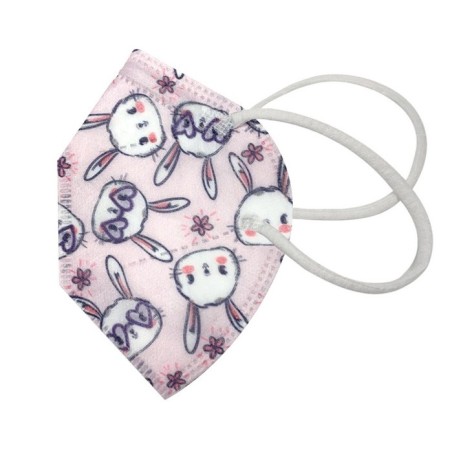 Set 10x Masti FFP2 pentru Copii, Armed, Filtrare Bacteriana, Clema Nas, Mix 4 Modele, Fete si Baieti, 2-6 Ani