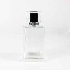 Sticla Parfum, ZAMO, cu Capac si Pulverizator Infiletabil, Capacitate 90ml 2