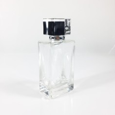 Sticla Parfum, ZAMO, cu Capac si Pulverizator Infiletabil, Capacitate 90ml